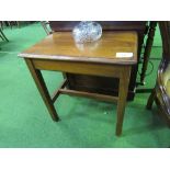 Mahogany occasional table, 59cms x 38cms x 60cms