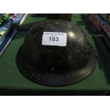 1940's British Civil-issue Bakerlite Brodie helmet, marked Plasfort. Estimate £20-30.