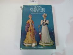 Hardback entitled Royal Worcester Porcelain by Henry Sandon, 1989 with illustrations and colour