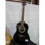 Tanglewood semi acoustic guitar, 6amp (odyssey), very good condition (stand not included)