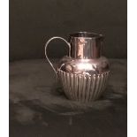 Creamer jug by Haseler Bros., exceptional craftsmanship standing 80mm tall, 84gms, made in 1890's.