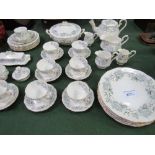 A qty of Royal Albert 'Silver Maple' dinner ware. Estimate £20-30.