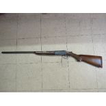AYA 20 bore single barrel shotgun, 71.5cms, serial no. 459165. Estimate £50-100.