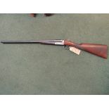 AYA 12 bore side-by-side boxlock shotgun, 71cms barrels, serial no. 451527 with sleeve, slip &