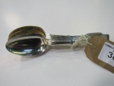 6 silver serving spoons by William Bateman, 288gms. Estimate £100-150.