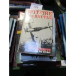 Jane's Fighting Aircraft of WWII, 5 books on Spitfires & 3 books on Fighter air planes