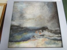 Set of 3 oil paintings by Russian artist B Siomiak. Estimate £30-40.