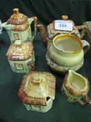 6 items of 'Cottage Ware'. Estimate £10-15