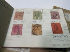 4 books of stamps including Penny Reds & Blue. Estimate £10-15.