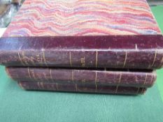 3 volumes of English Woman's Domestic Magazine, Victorian 1870's. Estimate £10-20.