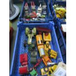 2 trays containing model vehicles. Estimate £10-20.