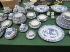 Large qty of Wood & Sons 'Yuan' tableware including a tea set. Estimate £80-100.