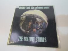 Rolling Stones 'Hightide Green Grass' LP in excellent condition. Estimate £25-30.