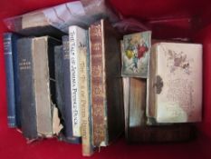 11 various books including 'The Modern Farrier' by G Lowson, 1866, an ivory bound Roman Catholic