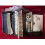 11 various books including 'The Modern Farrier' by G Lowson, 1866, an ivory bound Roman Catholic