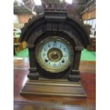 Ansonia Clock Co. Pendulum mantel clock. Estimate £10-20.