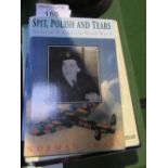 4 books on Spitfires & 4 other aviation related books