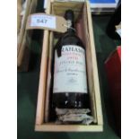 75cl bottle of Graham's Malvedos Vintage Port, 1978. Estimate £40-60.