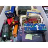 Corgi QEII Golden Jubilee boxed train, Corgi Queen Mother's century boxed train & 23 other die-