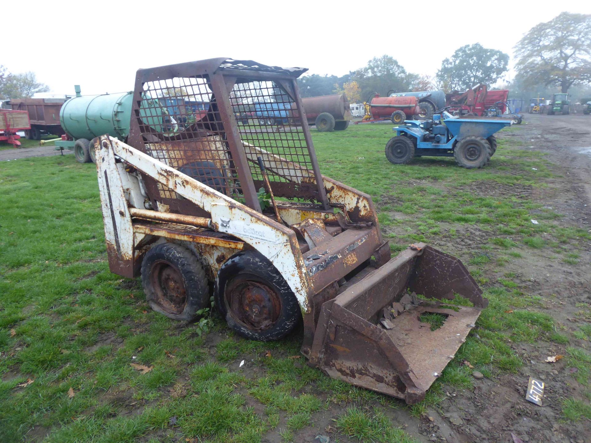 Bobcat skid steer & loader