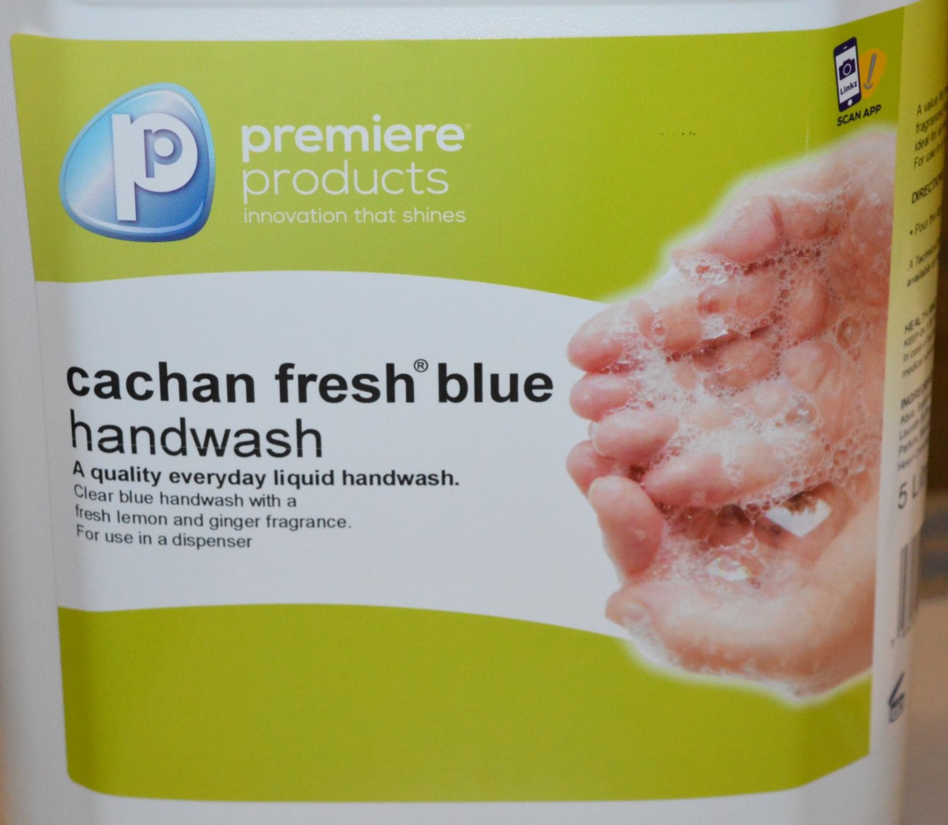 50 x Cachan Fresh 5 Litre Everyday Hand Wash - Premiere Products - Qulaity Everyday Hand Wash - - Image 2 of 2