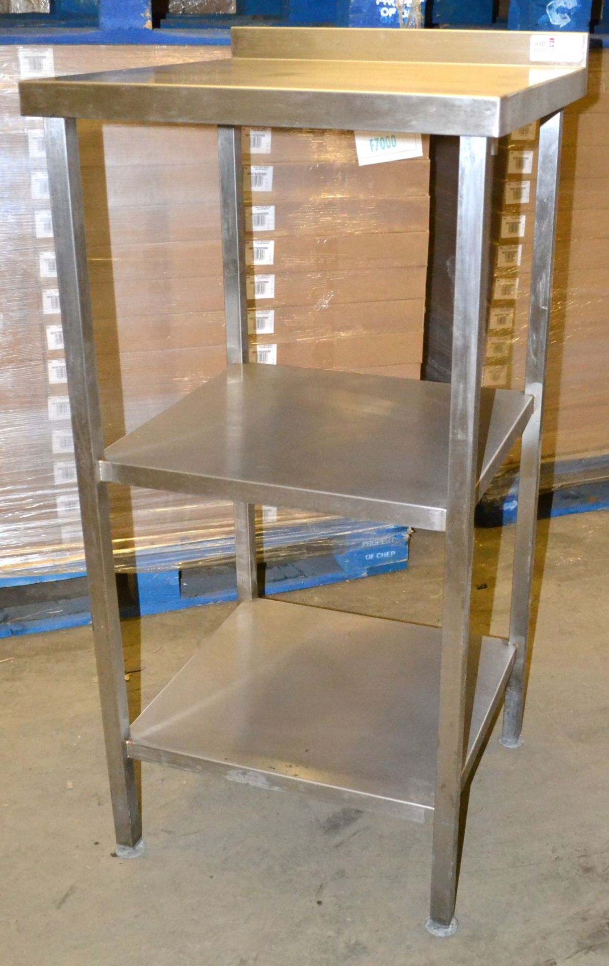 1 x Tall Stainless Steel Scobie McIntosh Prep Table - Dimensions: 60 x 65 x 124cm - Ref: MC115 - CL2 - Image 2 of 8