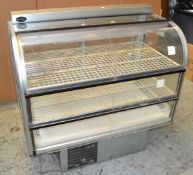 1 x Seal CFU100S A001 Perspex Fronted Display Chiller - 98 x 59 x 94cm - Ref: HM202 - CL261 - Locati