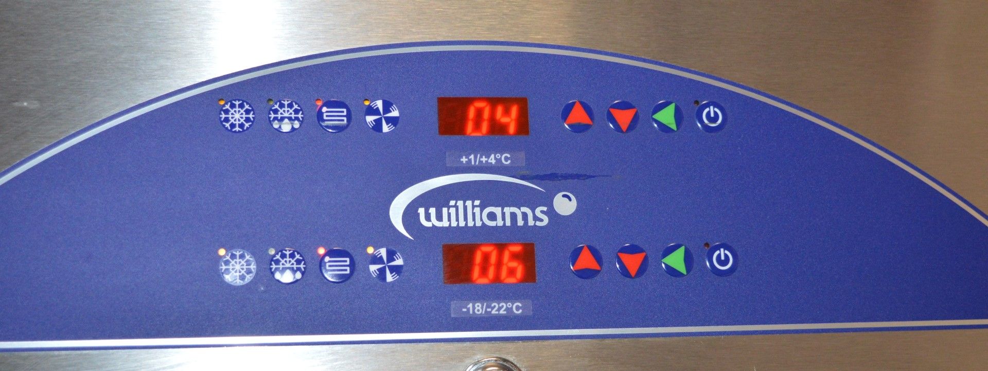 1 x Williams Garnet Two Door Hydrocarbon Duel Temp Refrigerator / Freezer - Model HLG1TSS R290 - Image 4 of 17