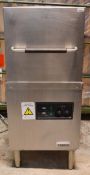 1 x Zanussi LS8 Pass Through Dishwasher - AC230 240v - Model LS8/UK1 - Stainless Steel