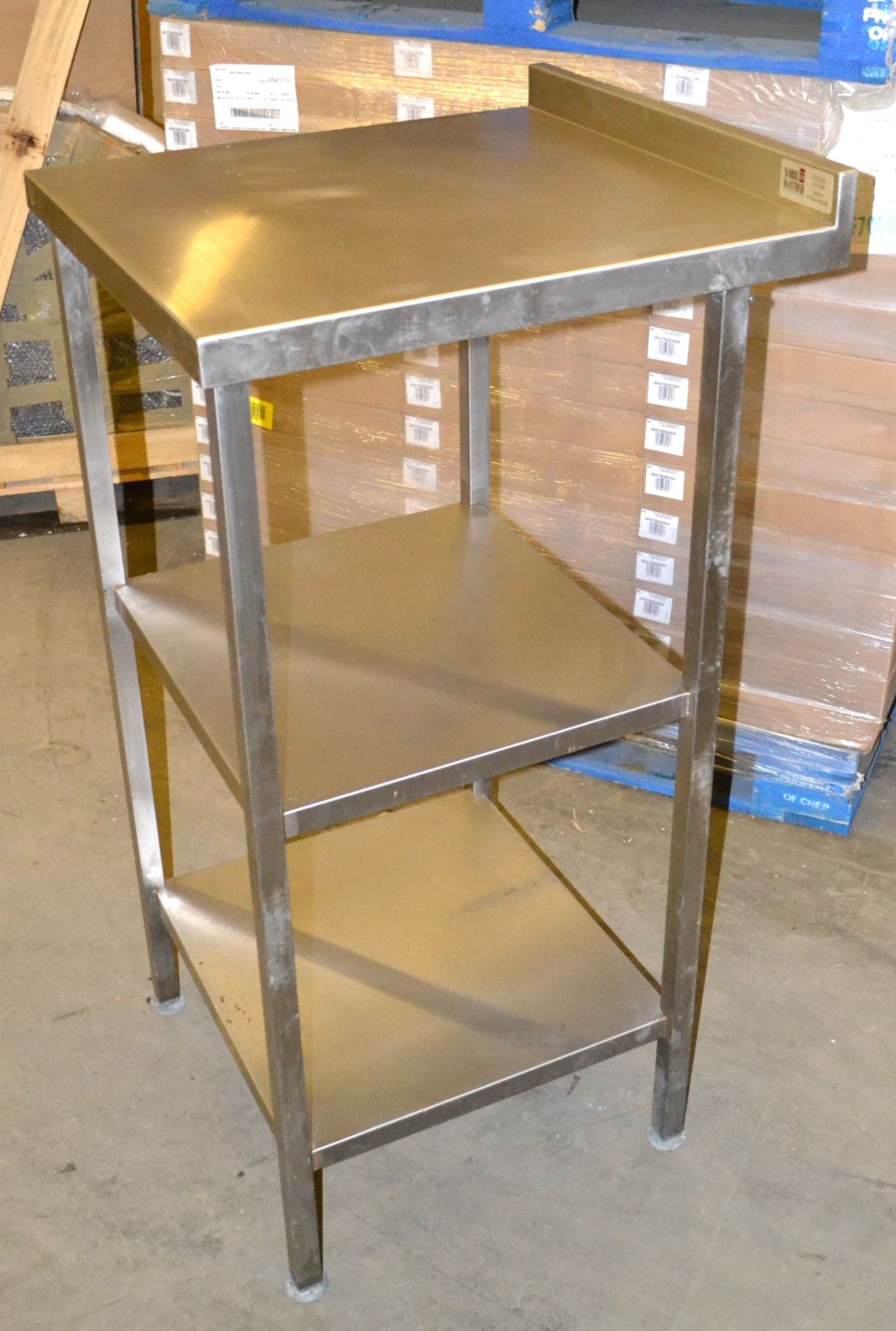 1 x Tall Stainless Steel Scobie McIntosh Prep Table - Dimensions: 60 x 65 x 124cm - Ref: MC115 - CL2 - Image 5 of 8