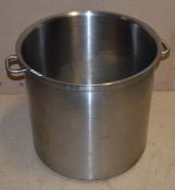 1 x Large Stainless Steel Cooking Pot - Size Height 51 x Diameter 54.5 cms - CL301 - Ref JP298 -