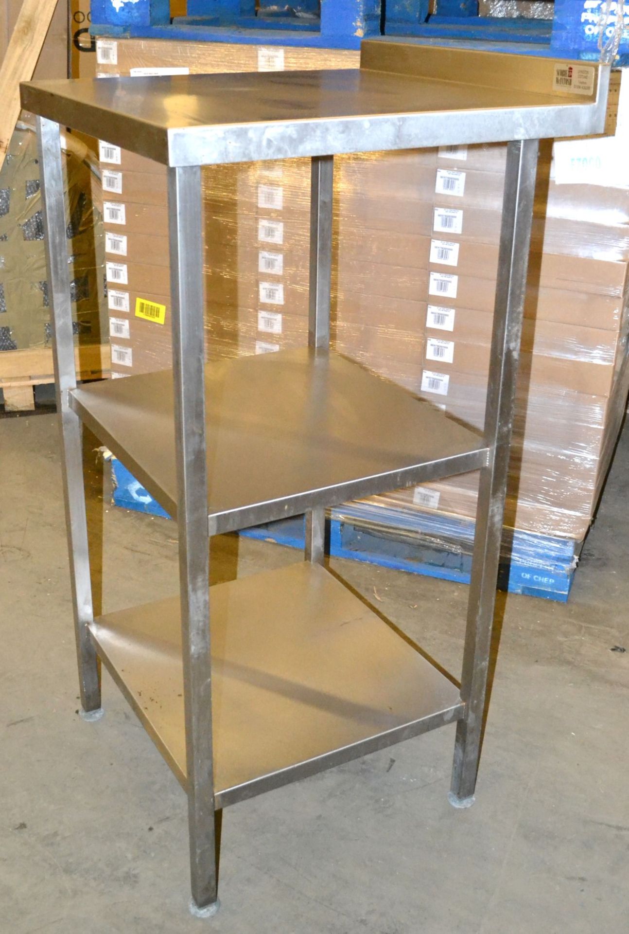 1 x Tall Stainless Steel Scobie McIntosh Prep Table - Dimensions: 60 x 65 x 124cm - Ref: MC115 - CL2 - Image 7 of 8