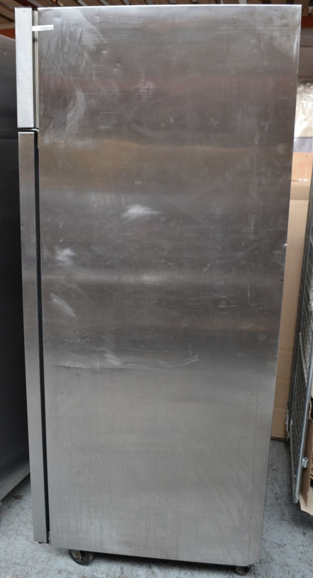 1 x Williams Stainless Steel Single Door Upright Freezer - Model: LJ1SARI - 400 Litre - W74 x 82 x - Image 5 of 5