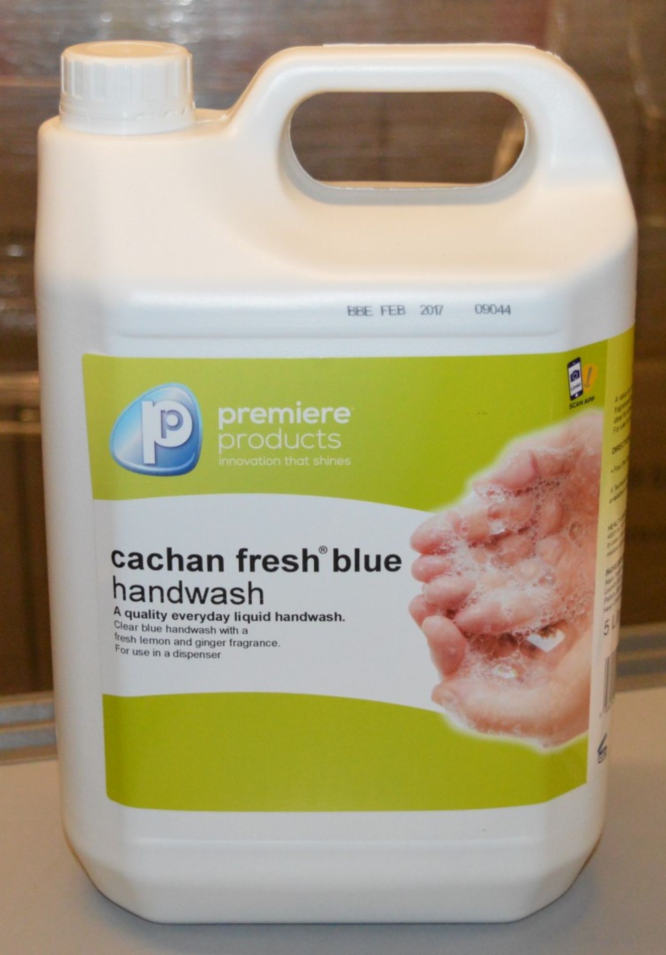 50 x Cachan Fresh 5 Litre Everyday Hand Wash - Premiere Products - Qulaity Everyday Hand Wash -