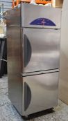 1 x Williams Garnet Two Door Hydrocarbon Duel Temp Refrigerator / Freezer - Model HLG1TSS R290