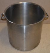 1 x Large Stainless Steel Cooking Pot - Size Height 51 x Diameter 54.5 cms - CL301 - Ref JP296 -