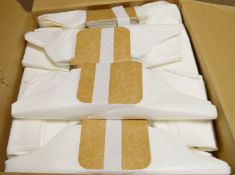 1 x Box of Kraft Square Sandwich Bags With Paper Handles - New Unused Box Containing 1000 Bags -