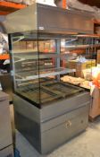 1 x Large Open Front Multi Deck Display Chiller - 103(w) x 87(d) x 194(h) cm - Ref: HM200 -