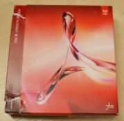 1 x Adobe Acrobat X Pro Version 10.0 - Big Box Retail Software Package - Used With Box, Manual, CD a