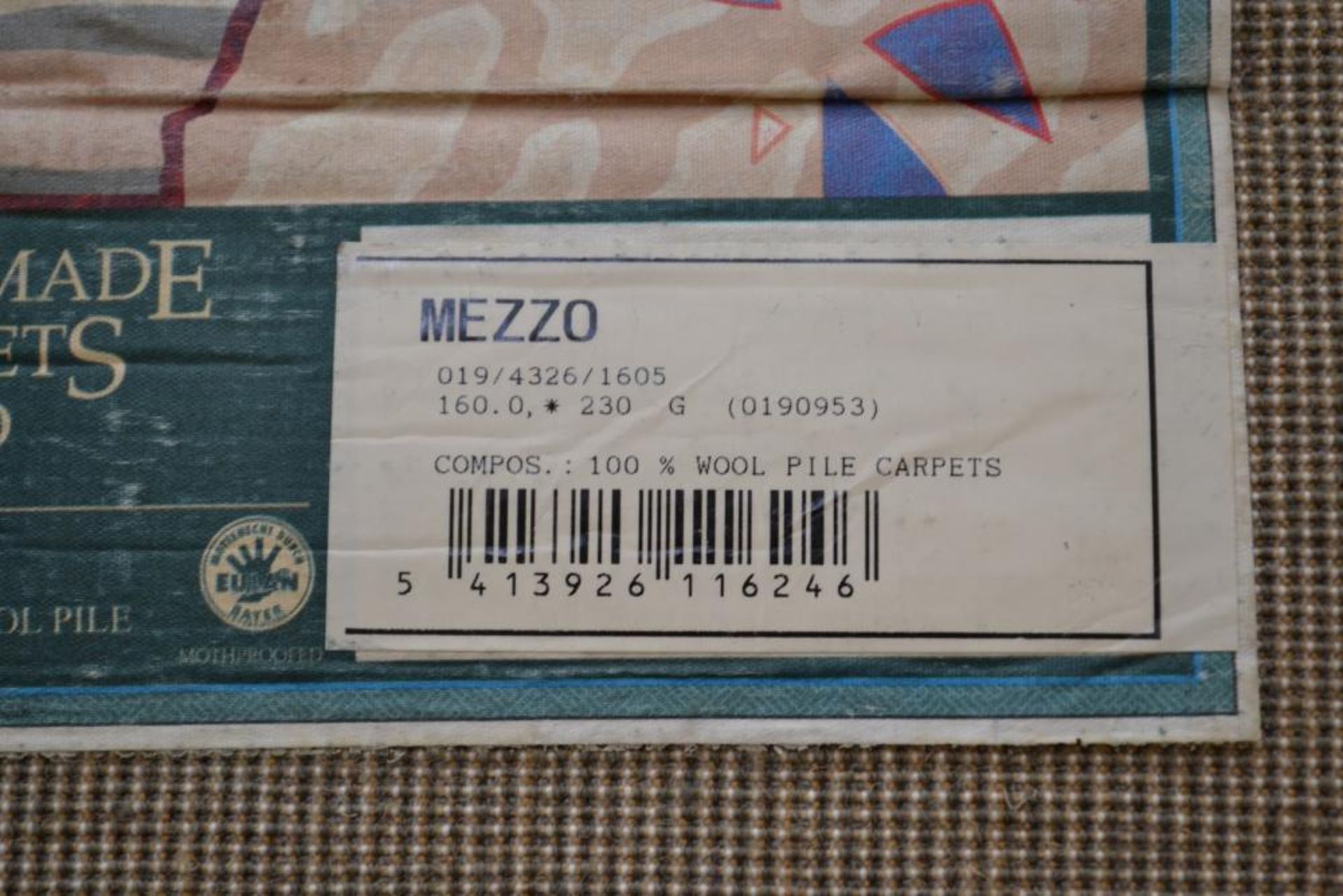 1 x 100% Wool Machine Made Mezzo Green Rug- Dimensions: 226x160cm - Unused - NO VAT ON THE HAMMER - - Image 6 of 12