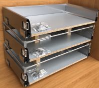 4 x 800mm Three Pan Pack Soft Close Kitchen Drawer Packs - B&Q Prestige - Brand New Stock - Features