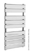 1 x Signelle Heated Towel Rail Radiator (TW03)  - Chrome - Unused Stock - Size: 950 x 500mm -