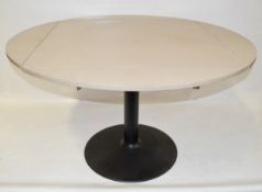4 x Bespoke Upholstered Extending Bistro Tables - Recently Removed From Department Store - Presented