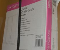 1 x Tavistock Oxygen8 8mm 1000mm Sliding Shower Door - Product Code SE1S10 - 1000x1950mm - CL022 -