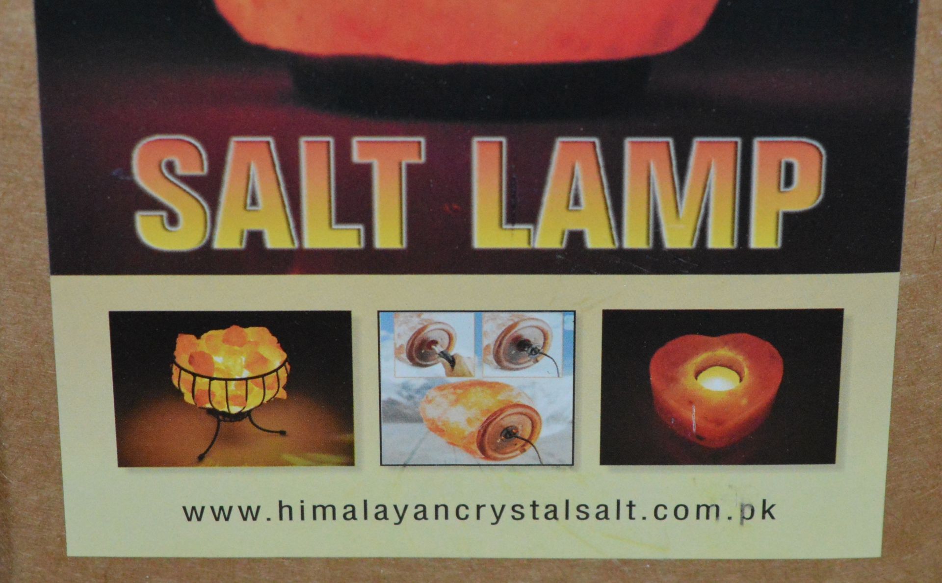 1 x Natural Himalayan Crystal Salt Lamp - Natural Therapeutic Ionizing Healing Lamp - 2-3KG - Approx - Image 3 of 9