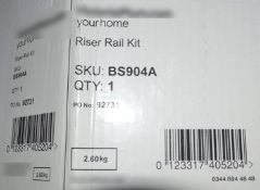 1 x Riser Rail Kit - Ref: DY109/BS904A - CL190 - Unused Stock - Location: Bolton BL1