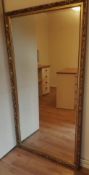 1 x Large Ornate Mirror with Golden Frame - CL444 - Location: Altrincham WA14 or Manchester M34 - NO