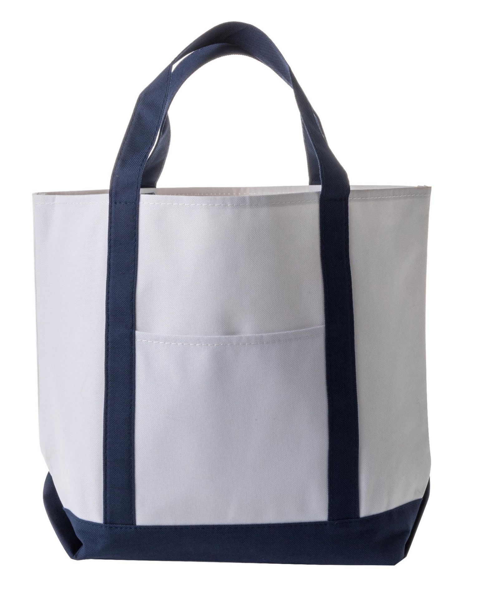 48 x Seashell Tote Bags - Colour White & Forest - Brand New Resale Stock - Size 280mm x 405mm x