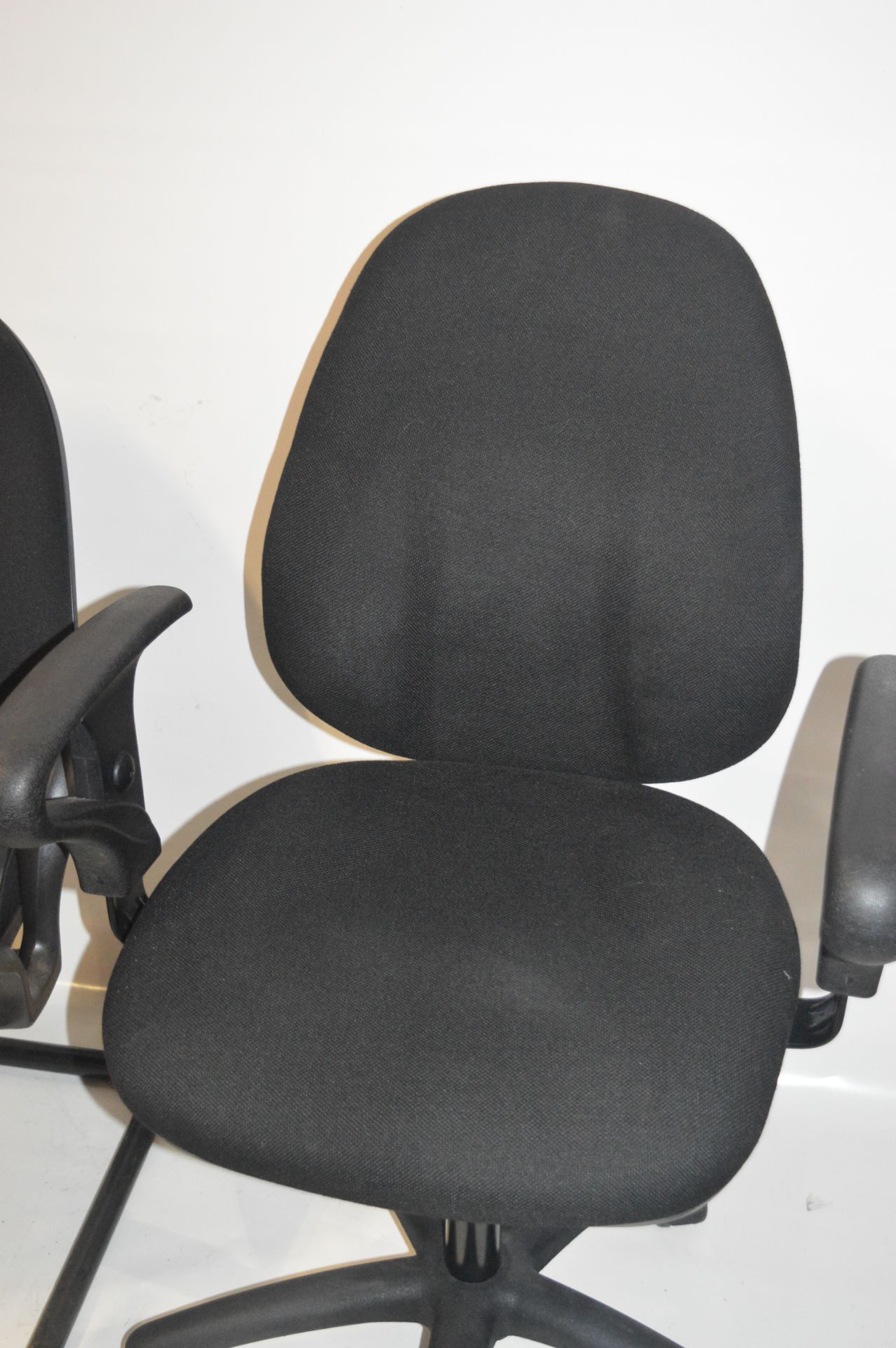 3 x Various Black Office Chairs - CL011 - Ref JP175 - Removed From Office Environment - Location: - Image 5 of 5