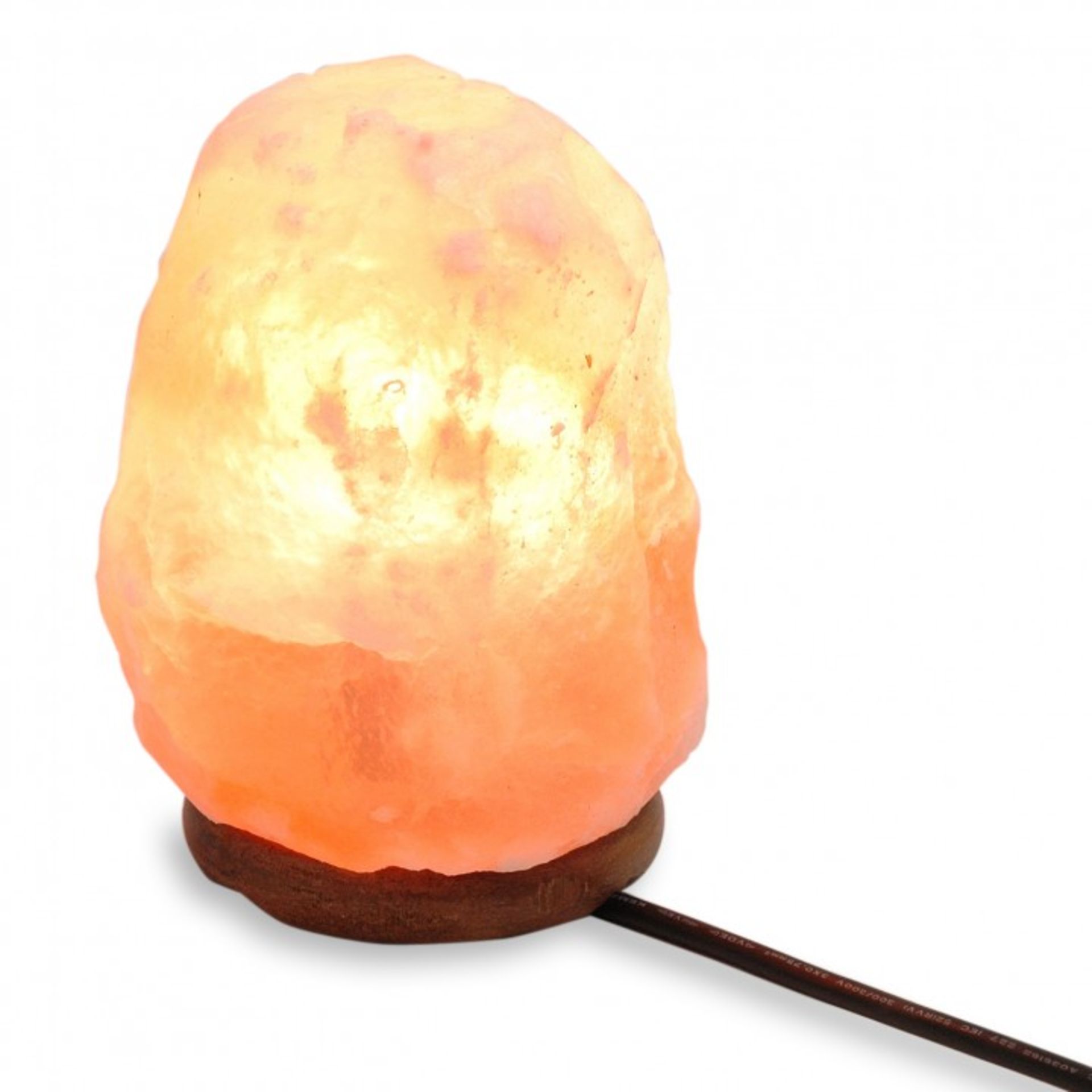 1 x Natural Himalayan Crystal Salt Lamp - Natural Therapeutic Ionizing Healing Lamp - 2-3KG - Approx - Image 9 of 9
